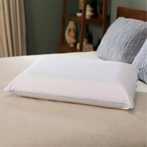 Dual Cooling Memory Foam Bed Pillow 2-Pack