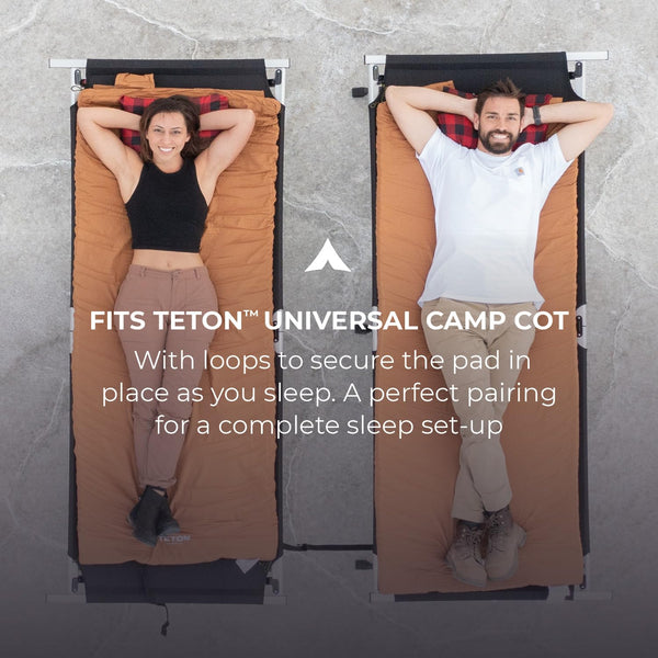 Camp Cot Sleeping Pad — Foam Camping Mattress