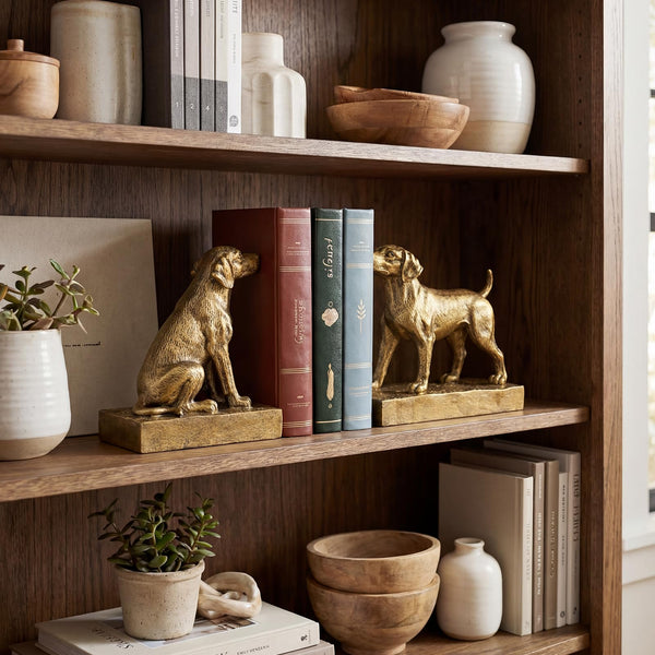 Labrador Dog Bookends Set of 2