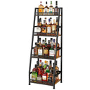4-Tier Trapezoid Wine & Liquor Rack