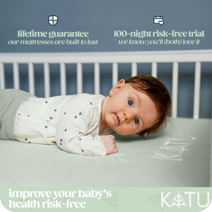 Organic Latex & Coconut 2-Stage Crib Mattress