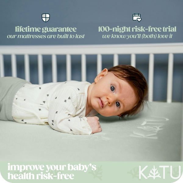 Organic Latex & Coconut 2-Stage Crib Mattress