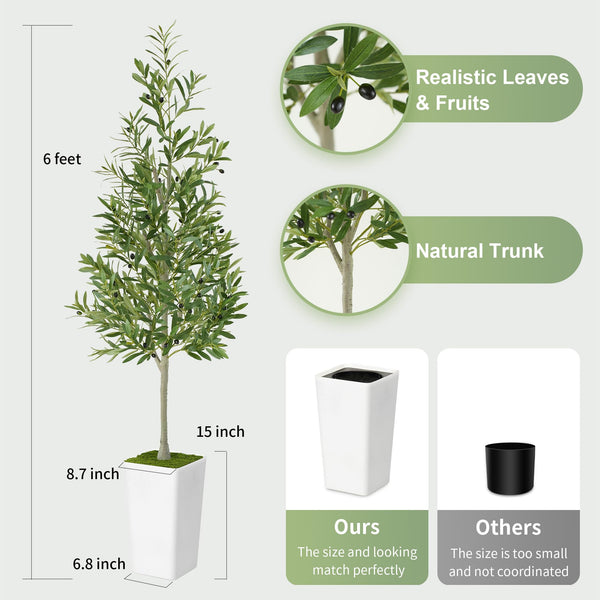 Artificial Olive Tree 6ft