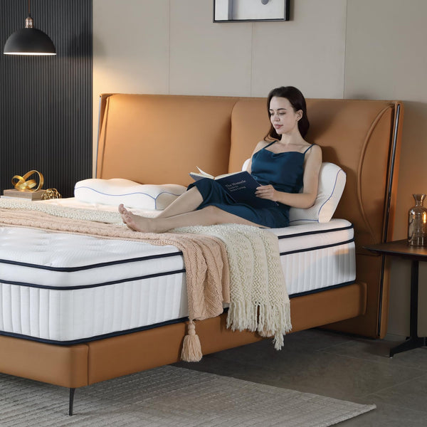 Full Size Hybrid Memory Foam Mattress with Pocket Coils