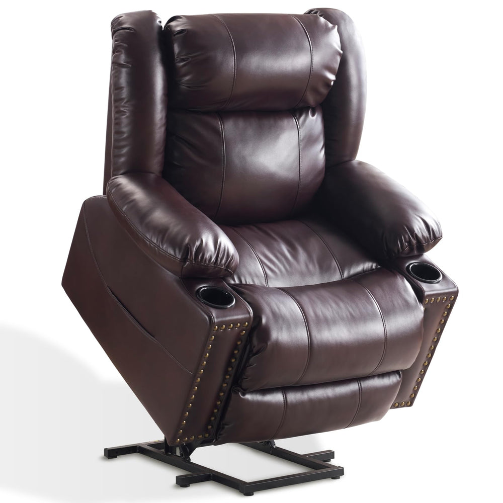 Oversized Power Lift Recliner Chair with Heat & Massage