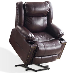 Oversized Power Lift Recliner Chair with Heat & Massage