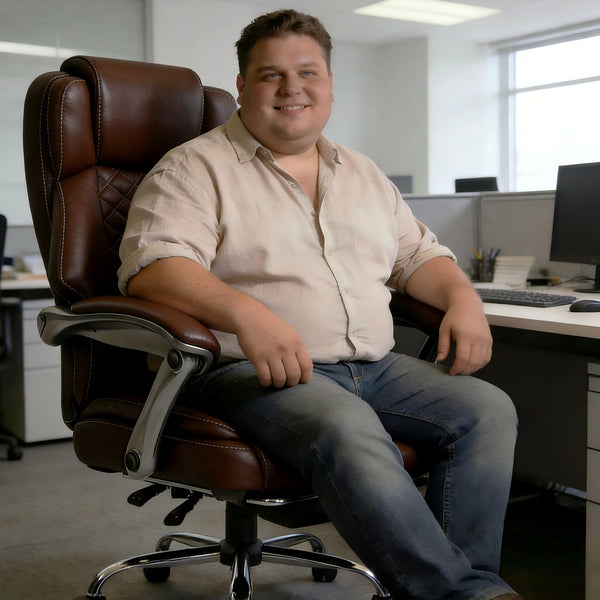 500 lbs Ergonomic Reclining Office Chair with Foot Rest