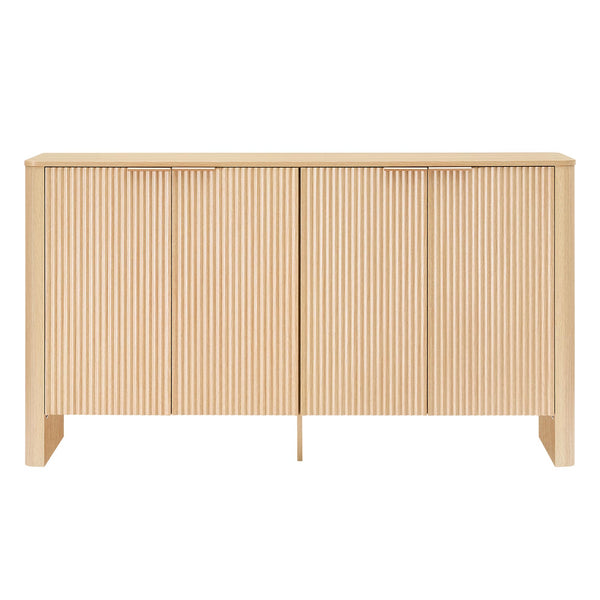 61" Sideboard Buffet Cabinet with Adjustable Shelves