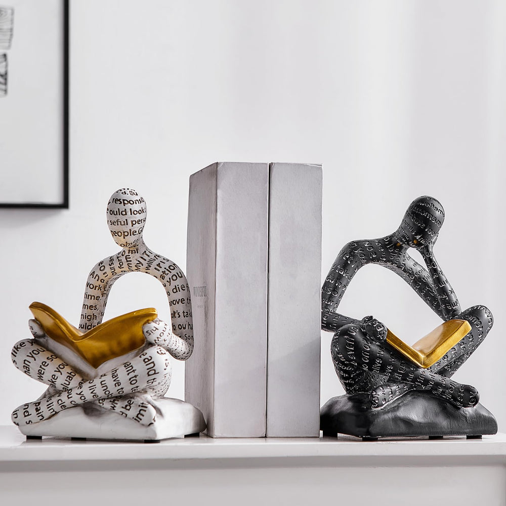 Decorative Reader Bookends