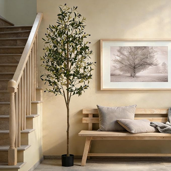 Artificial Olive Tree with Pot – Indoor & Outdoor Floor Plant