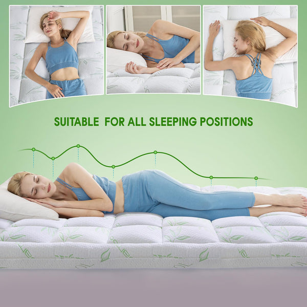 Pillow Top Mattress Topper with Deep Pocket