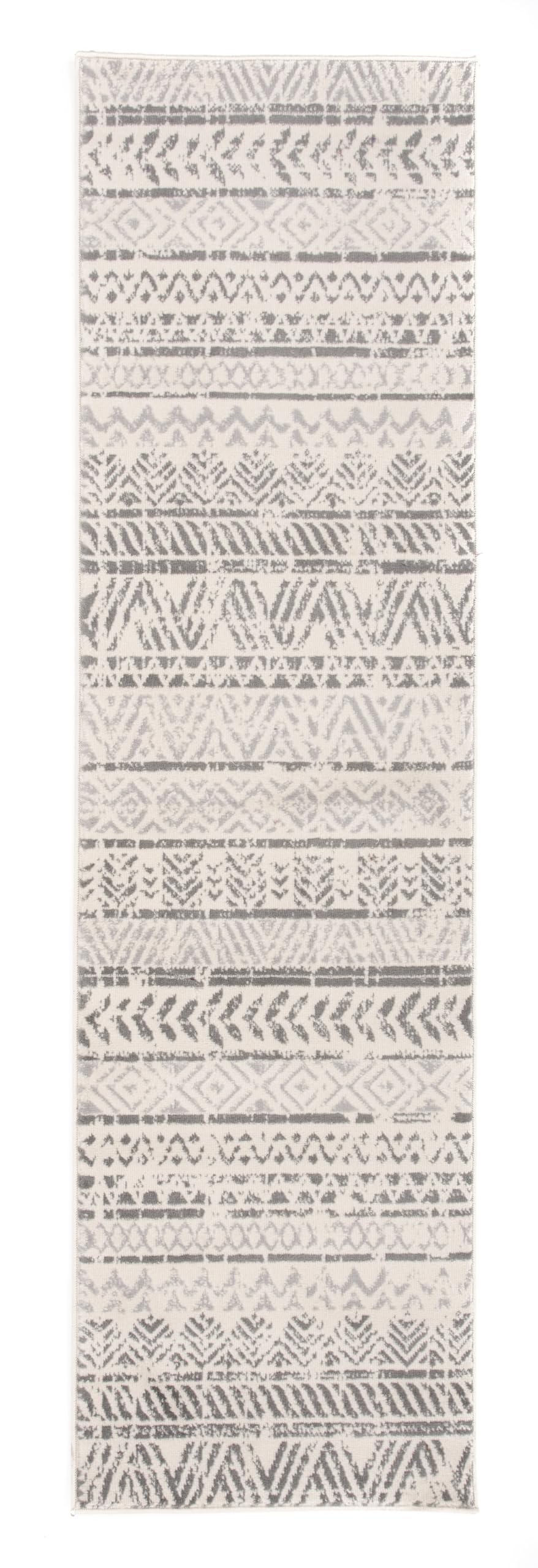 Geometric Boho Runner Rug 2'7" x 10'