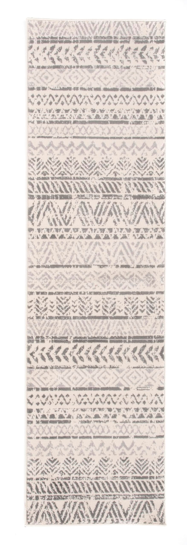 Geometric Boho Runner Rug 2'7" x 10'