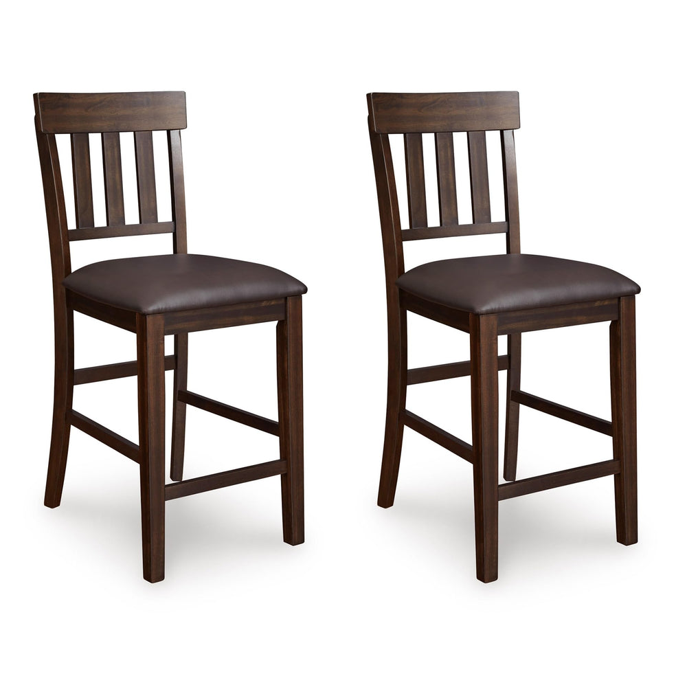 Upholstered Counter Height Bar Stool Set of 2