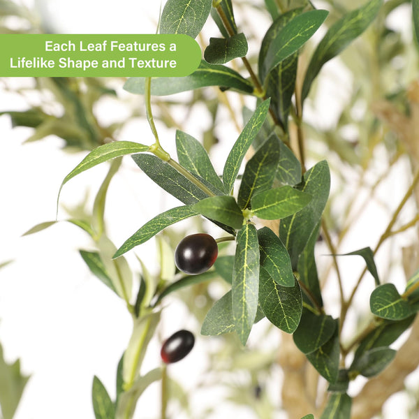 Artificial Olive Tree with Pot – Indoor Faux Plant