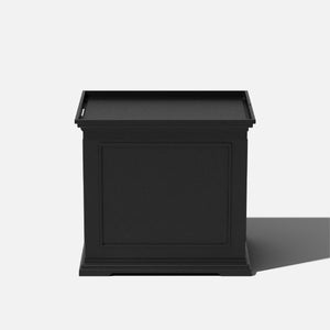 2-in-1 Outdoor Side Table with Storage Tray