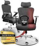 Ergonomic Office Chair with Mesh Back & 3D Headrest