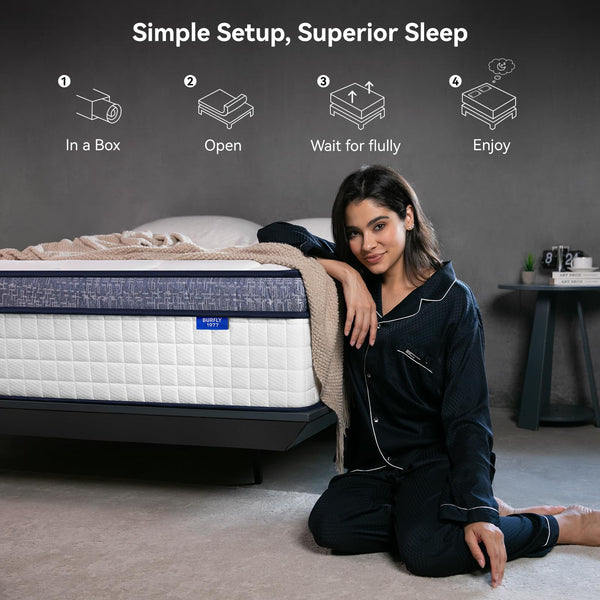 King Hybrid Mattress – Memory Foam & Pocket Springs
