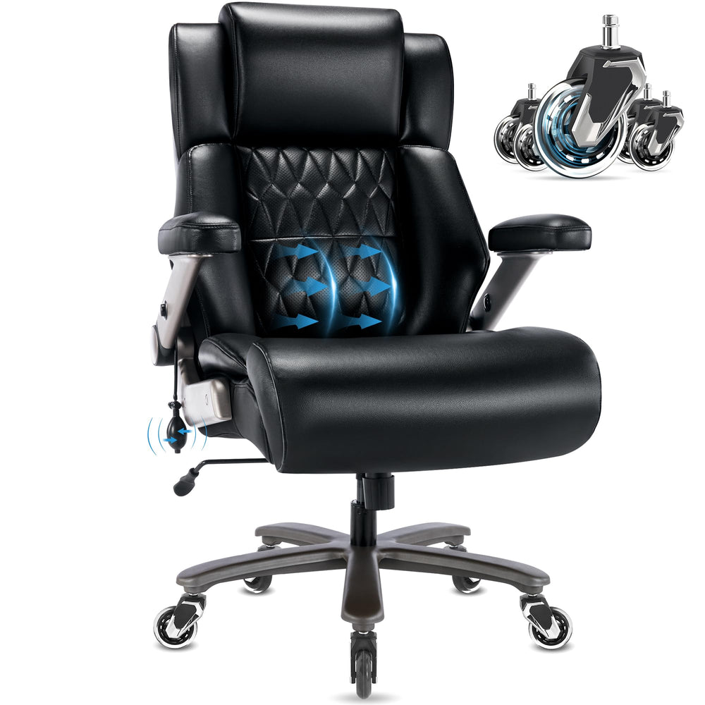 Big & Tall 700lbs Ergonomic High-Back Office Chair