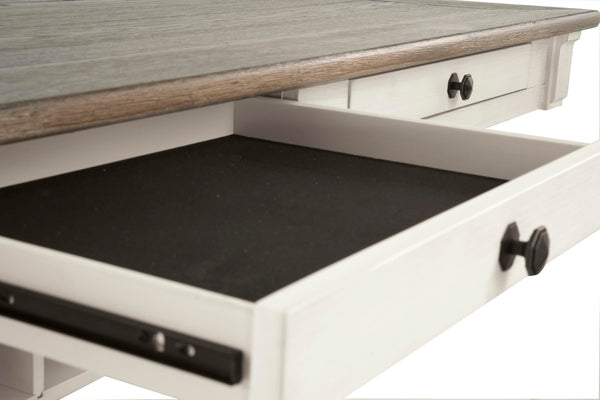 Rectangular Counter Dining Table with Storage