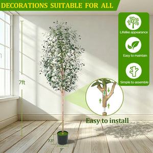 Artificial Olive Tree – Tall Faux Indoor Plant