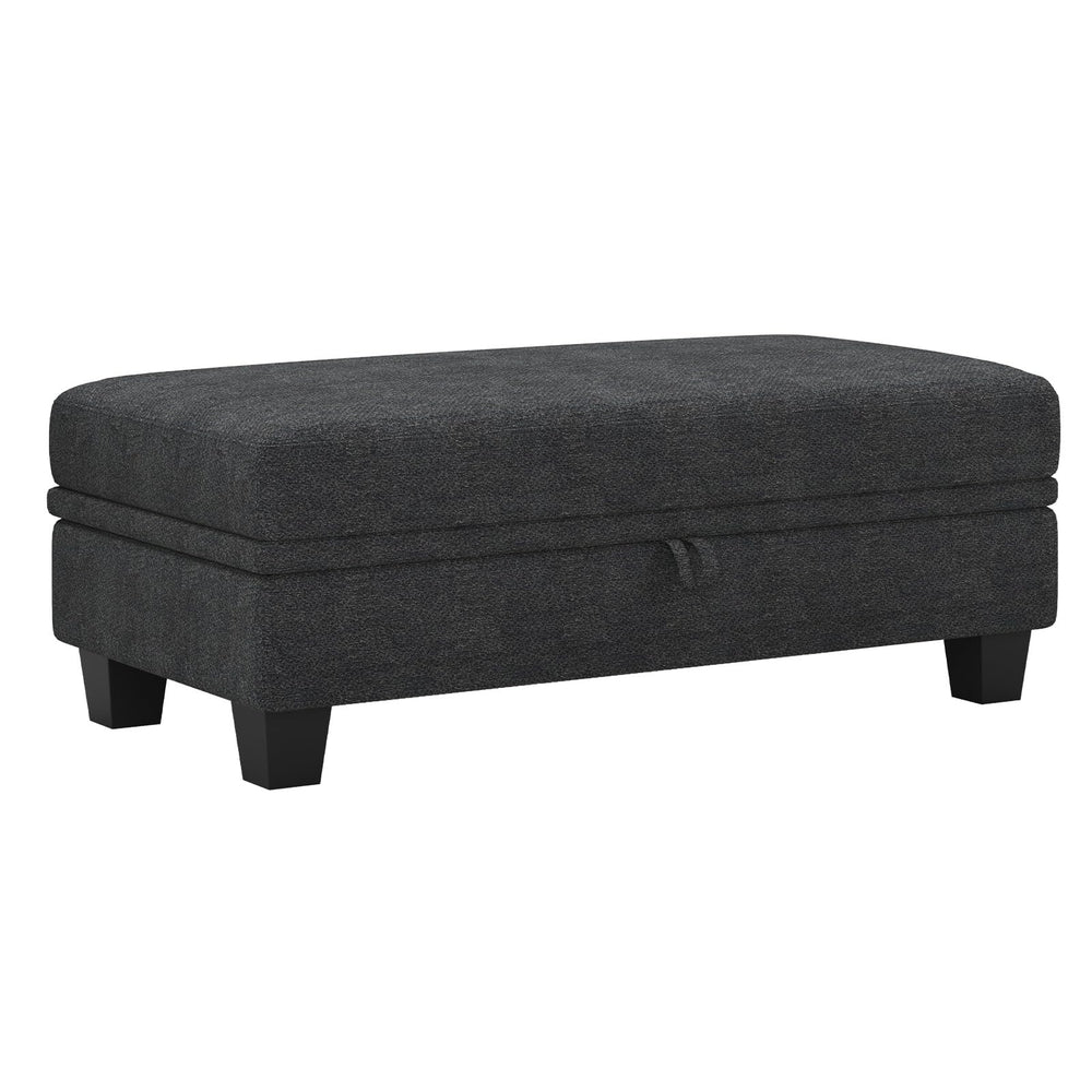 Storage Ottoman Bench with Hidden Storage