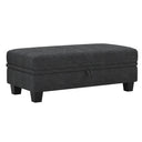 Storage Ottoman Bench with Hidden Storage