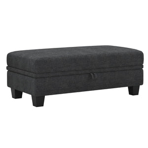 Storage Ottoman Bench with Hidden Storage