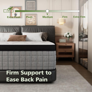 12-Inch Hybrid Mattress – Memory Foam & Pocket Spring