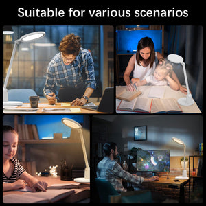 LED Desk Lamp with Dimming & Timer
