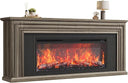70" Fireplace TV Stand with 42" Electric Fireplace