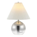 Mid-Century Globe Table Lamp – Smoke Gradient & Chrome