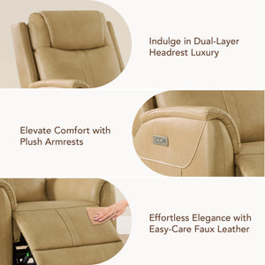 Zero Gravity Power Recliner Chair with USB & Type-C Charging