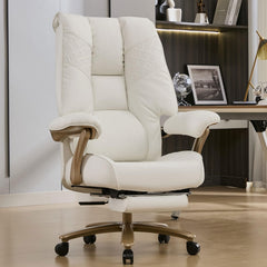 Big & Tall Reclining Executive Office Chair with Footrest