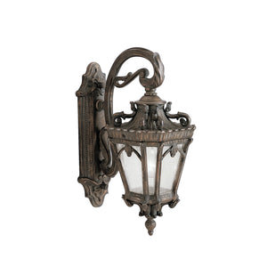 Outdoor Wall Light Fixture — Victorian Style, 1-Light, Cast Aluminum