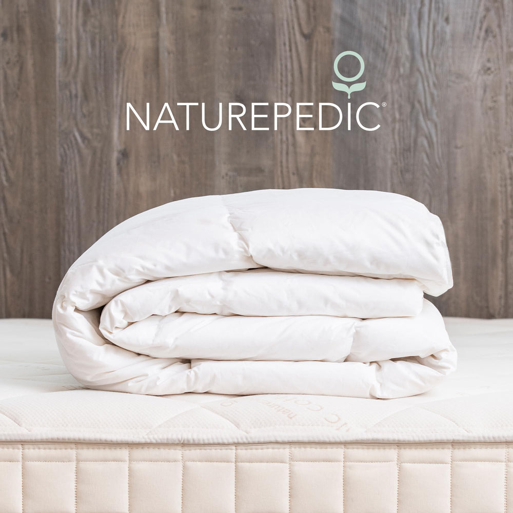 Organic Cotton Down Duvet Insert – 750 Fill Power, All Season