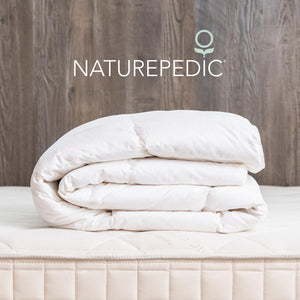 Organic Cotton Down Duvet Insert – 750 Fill Power, All Season