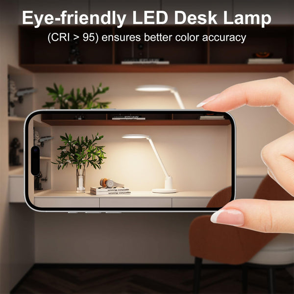LED Desk Lamp with Dimming & Timer