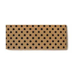 Polka Dot Coir Doormat 24"x60"