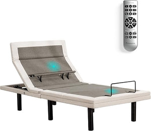 Adjustable Bed Frame with Massage, Zero Gravity & Lumbar Support