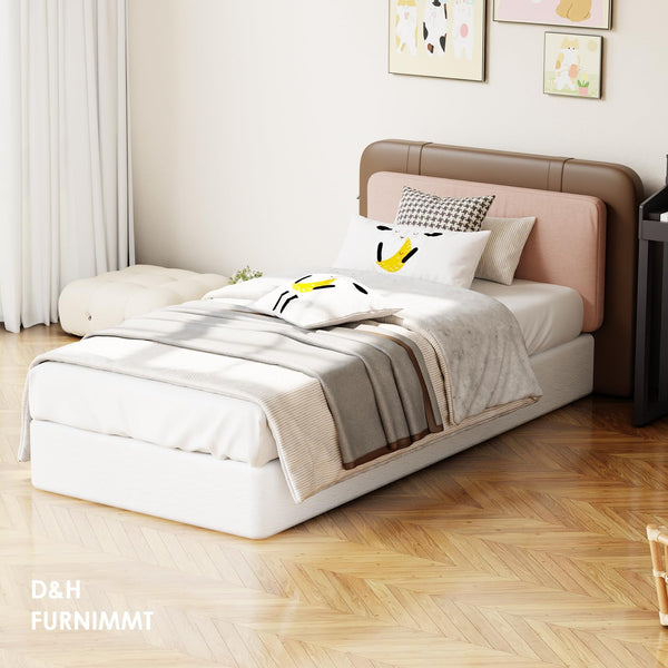 7-Inch Heavy Duty Metal Box Spring with Fabric Cover & Tool-Free Assembly