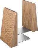 Wooden Bookends with Non-Slip Base