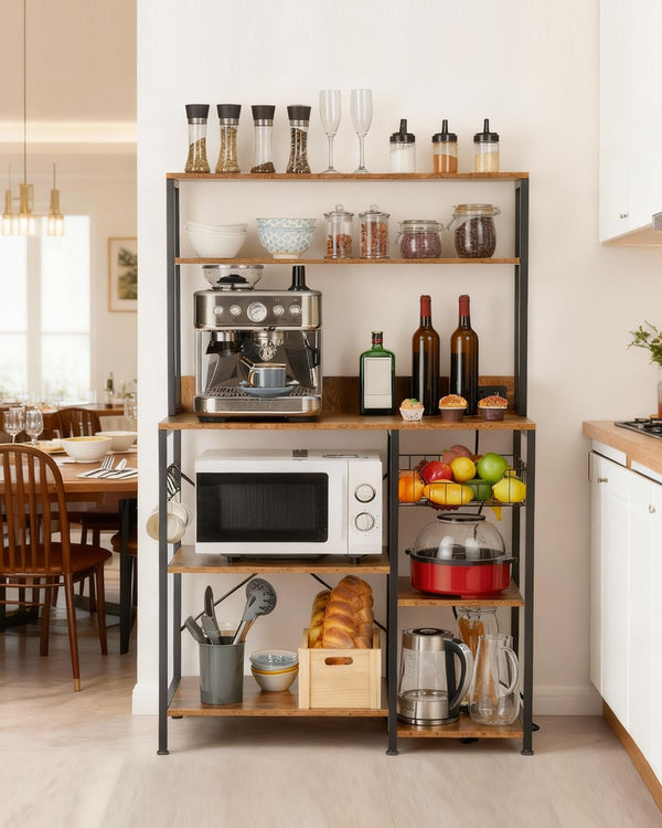 Kitchen Baker's Rack with Power Outlet