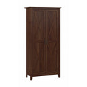 Tall Storage Cabinet with Doors – 5-Shelf Accent Cabinet