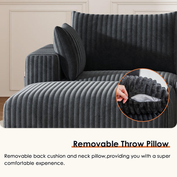 146" Modular Sectional Cloud Couch