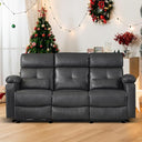 Power Reclining Sofa with Heat & Massage – 3 Seater