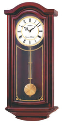 Mahogany Pendulum Wall Clock with Westminster Chime