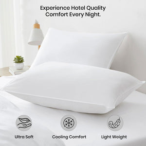 Polycotton Pillowcases Bulk Pack – Standard, Queen & King