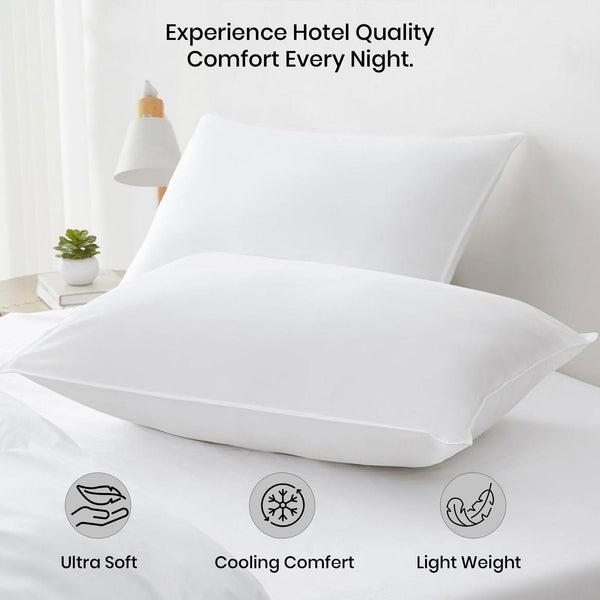 Polycotton Pillowcases Bulk Pack – Standard, Queen & King