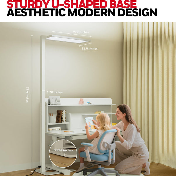 LED Dual-Source Smart Floor Lamp